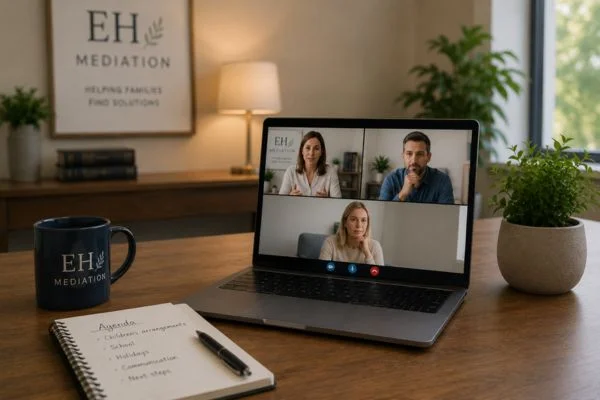 child access mediation Chester online meeting.